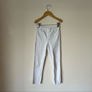 Zara white jeggings